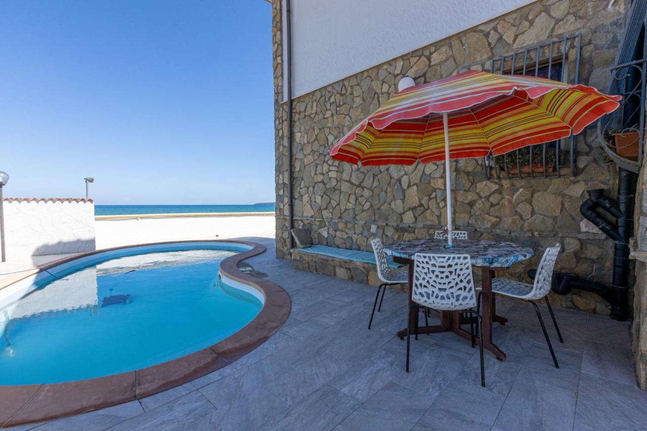 Вилла Casa Vacanza Barbera - In Riva Al Mare Траппето Экстерьер фото