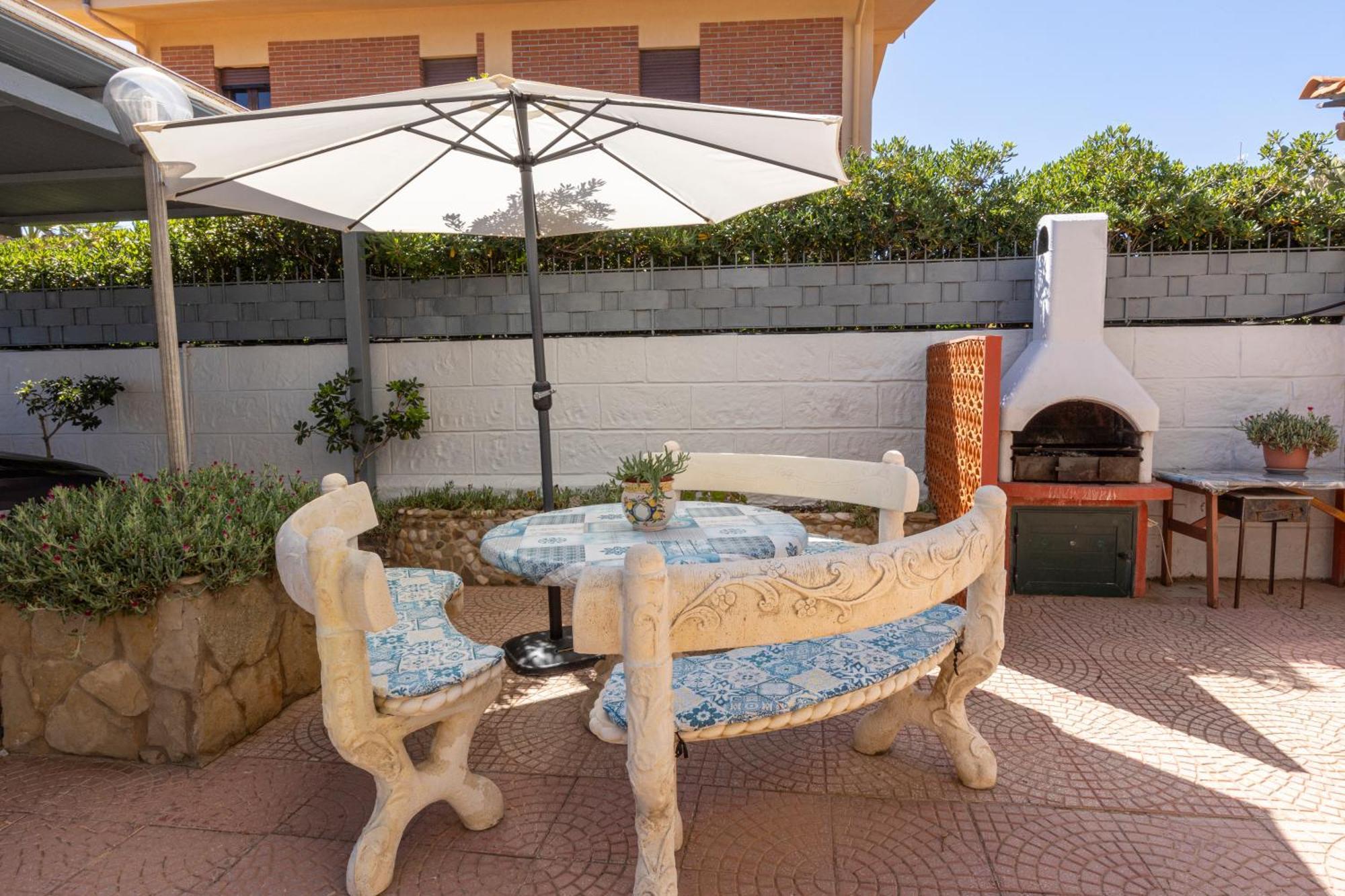 Вилла Casa Vacanza Barbera - In Riva Al Mare Траппето Экстерьер фото